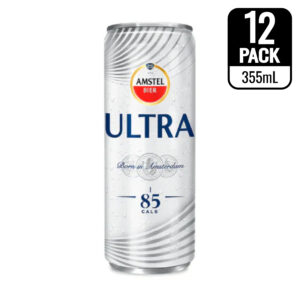 Cerveza Amstel Ultra 355 ml - 12 pack