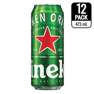 Cerveza Heineken Lata 473 ml - 12 pack