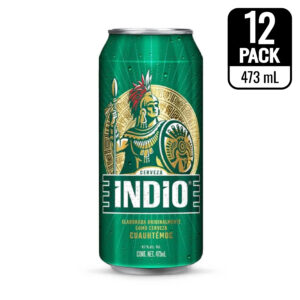 Cerveza Indio Laton 473 ml - 12 pack