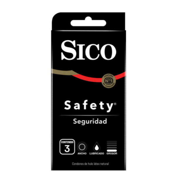 Condones Sico 3 pzas
